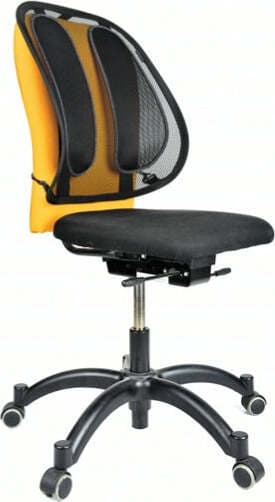 Supporto schiena Office Suites - 50x45x20 cm - in tessuto a rete - nero - Fellowes Casa e cucina/Arredamento/Studio/Sedie per sala d'attesa Eurocartuccia - Pavullo, Commerciovirtuoso.it
