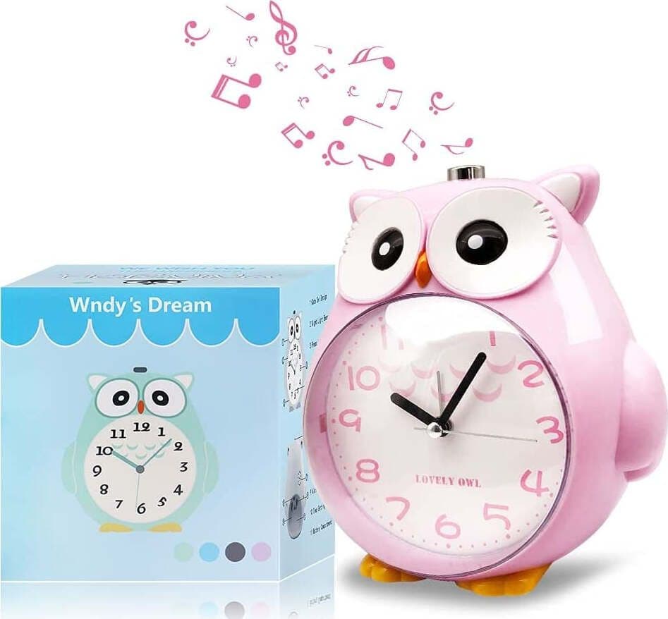 Sveglia per Bambini Senza Ticchettio Fabulous Dream Sveglia Silenziosa per Bambini Forma Di Gufo 16,5 X 14,5 Cm Giochi e giocattoli/Elettronica per bambini/Sveglie BBuy - Battipaglia, Commerciovirtuoso.it