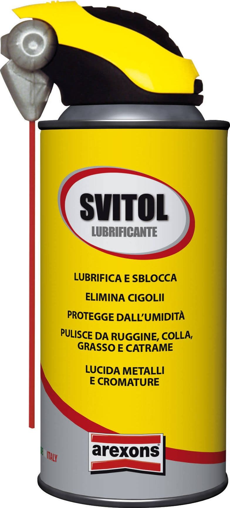 Svitol Lubrificante Spray 500ml Sbloccante Multifunzionale Nuovo Erogatore a Doppia Azione Arenoxs in Grassi e lubrificanti Fermarket Ferramenta Fai da te - Fabriano, commercioVirtuoso.it