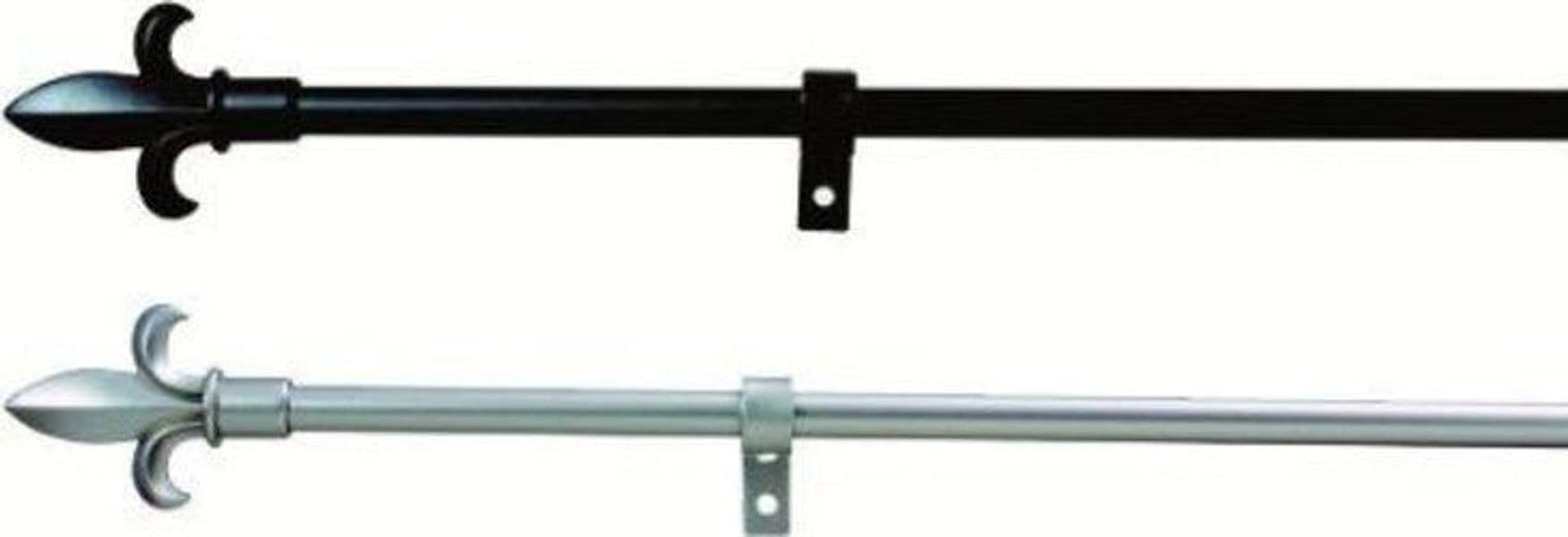 SWISH---KIT-BASTONE-PER-TENDA-IN-ACCIAIO-CROMATO-70-120-cm-DIAM.-8/11-FINALE-GIGLIO