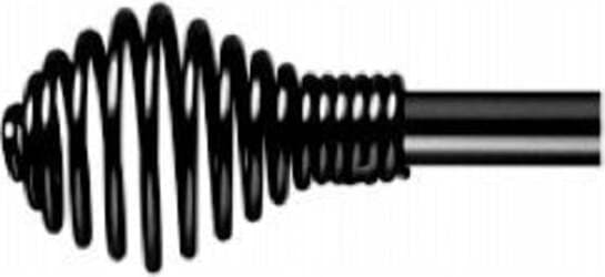 SWISH---KIT-BASTONE-PER-TENDA-IN-ACCIAIO-NERO-120-210-cm-DIAM.-8/11-FINALE-SPIRALE-OVALE