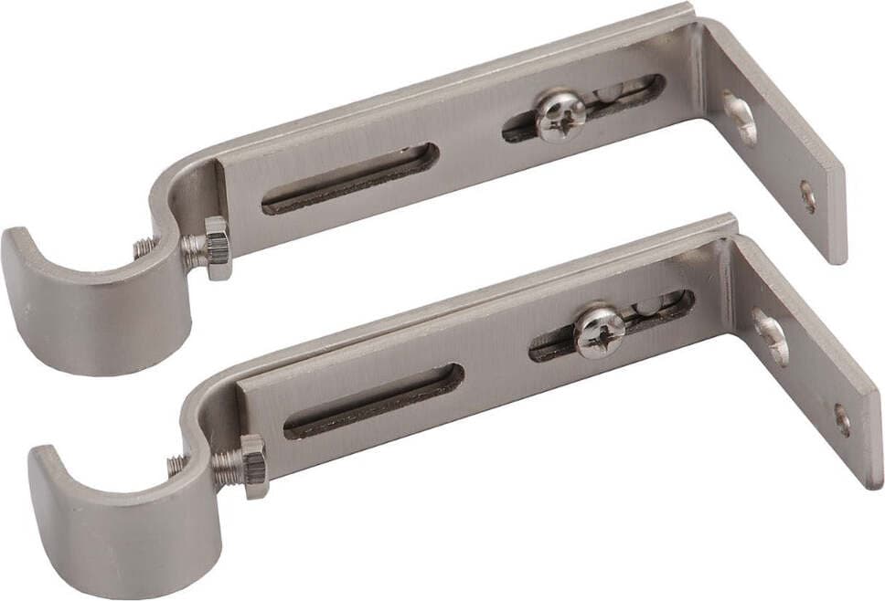 SWISH---SUPPORTO-APERTO-ALLUNGABILE-9-15CM-NICKEL-SATINATO-D.16mm