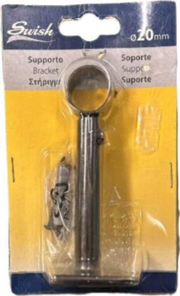 SWISH---SUPPORTO-REGOLABILE-DIAMETRO-20MM-NICKEL-BLACK