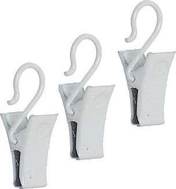 Swish-Home-connexion---10-PINZETTE-PER-ANELLI-TENDE-IN-ACCIAIO-BIANCO-150mm