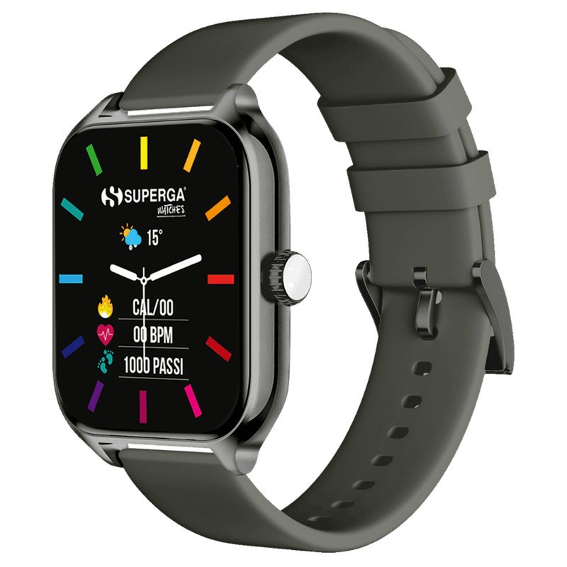 Superga winner smartwatch nero e verde militare - swt-stc005 in Smartwatch eWeki - Napoli, commercioVirtuoso.it