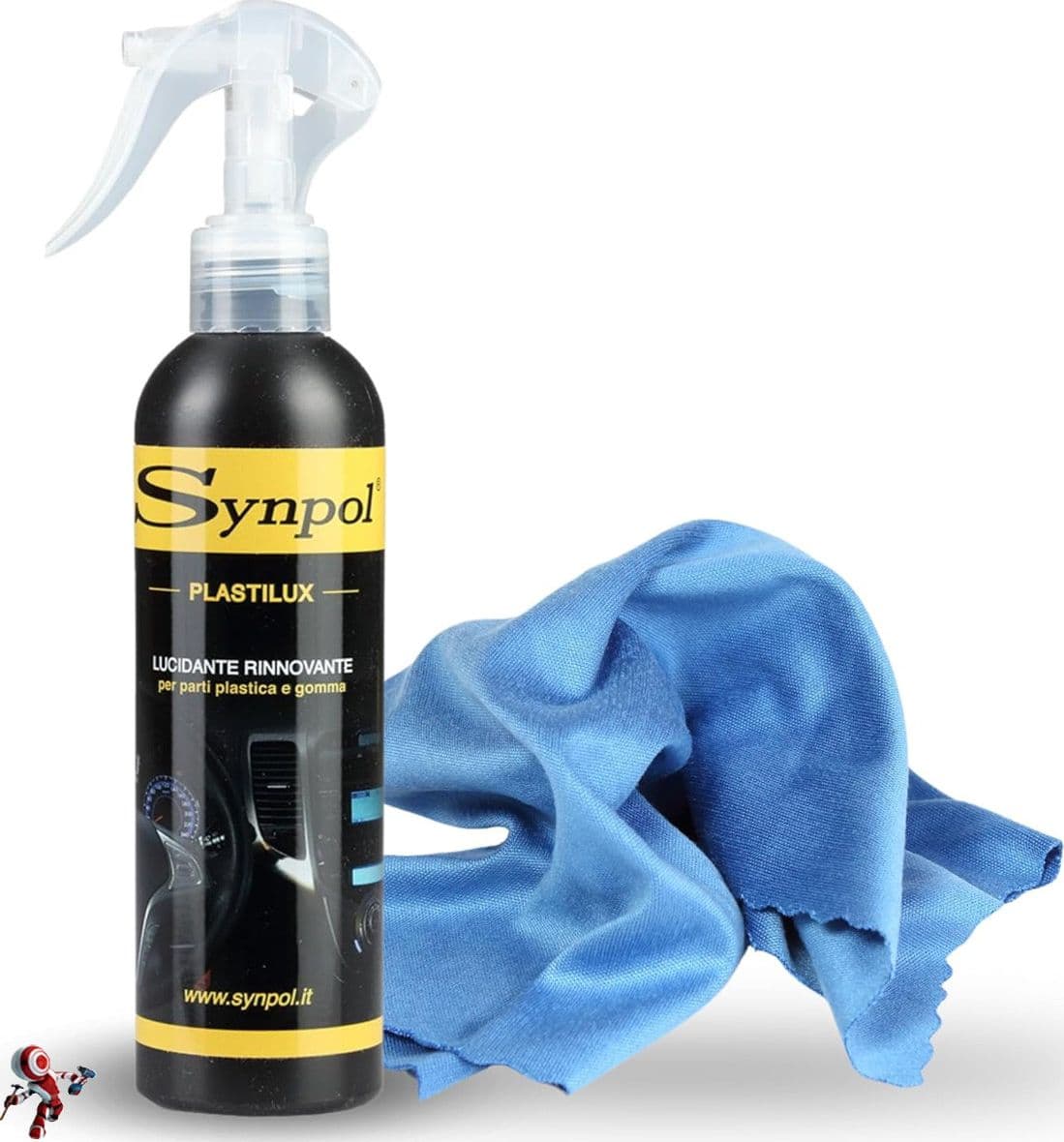 Synpol---Kit-Detergente-per-Plastiche-più-Panno-in-Microfibra