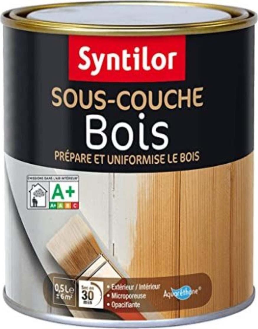SYNTILOR---500ml---FONDO-DI-PITTURA-PER-LEGNO-ACQUARETANO---COLORE-BIANCO-OPACO