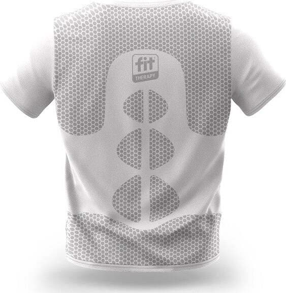 T-SHIRT-FIT-THERAPY-BIANCO-TAGLIA-S-M