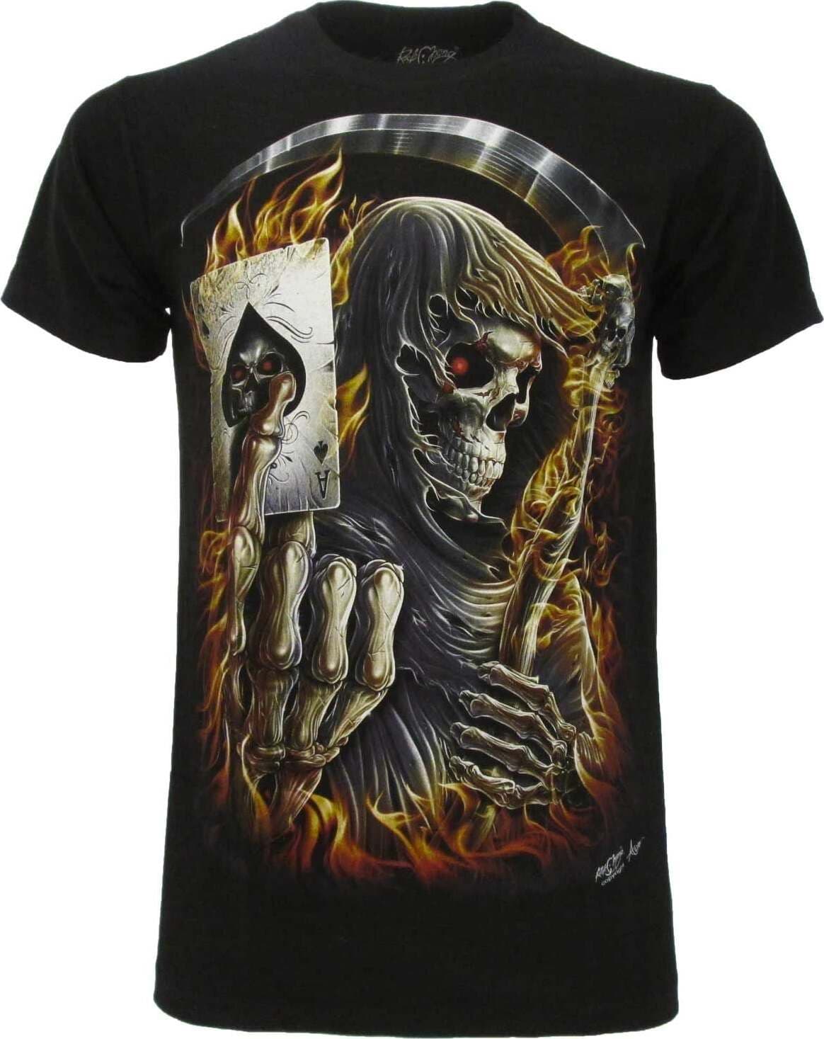 T-Shirt Unisex Asso Di Picche Glow Nera Girocollo Maniche Corte Moda/Uomo/Abbigliamento/T-shirt polo e camicie/T-shirt Il Distintivo - Pesaro, Commerciovirtuoso.it