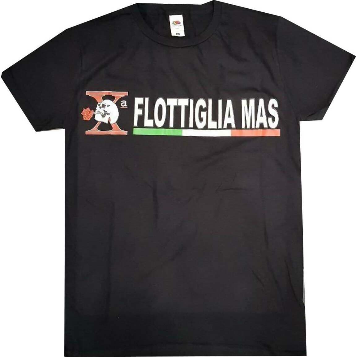 T-Shirt X Mas 024 Uomo Nera Girocollo Maniche Corte in Cotone Moda/Uomo/Abbigliamento/T-shirt polo e camicie/T-shirt Il Distintivo - Pesaro, Commerciovirtuoso.it
