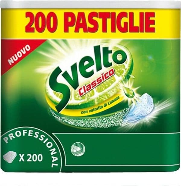 Tabs per lavastoviglie - Svelto - fustino da 188 tabs da 10 gr Casa e cucina/Detergenti e prodotti per la pulizia/Detergenti per la casa/Detergenti multiuso Eurocartuccia - Pavullo, Commerciovirtuoso.it