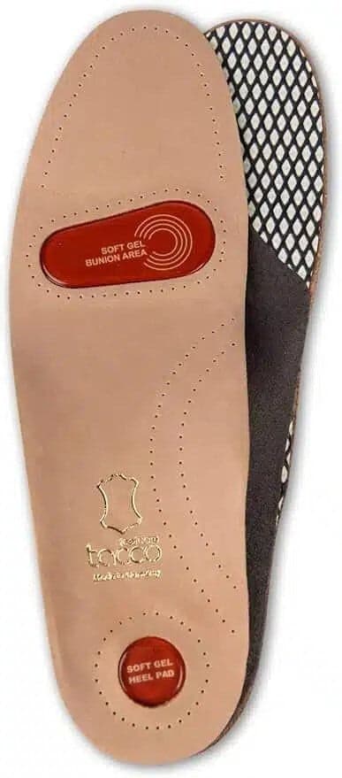 TACCO Suolette GEL DELUXE in pelle e gel con arco plantare rinforzato in Ortopediche Calzature Durello - Agna, commercioVirtuoso.it