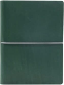 Taccuino Evo Ciak - 15 x 21 cm - fogli bianchi - copertina verde - In Tempo Cancelleria e prodotti per ufficio/Carta blocchi e quaderni/Blocchi appunti taccuini e diari/Blocchi appunti e taccuini Eurocartuccia - Pavullo, Commerciovirtuoso.it