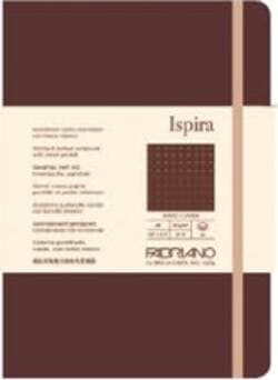 Taccuino Ispira - con elastico - copertina flessibile - A5 - 96 fogli - puntinato - marrone - Fabriano Cancelleria e prodotti per ufficio/Carta blocchi e quaderni/Blocchi appunti taccuini e diari/Blocchi appunti e taccuini Eurocartuccia - Pavullo, Commerciovirtuoso.it