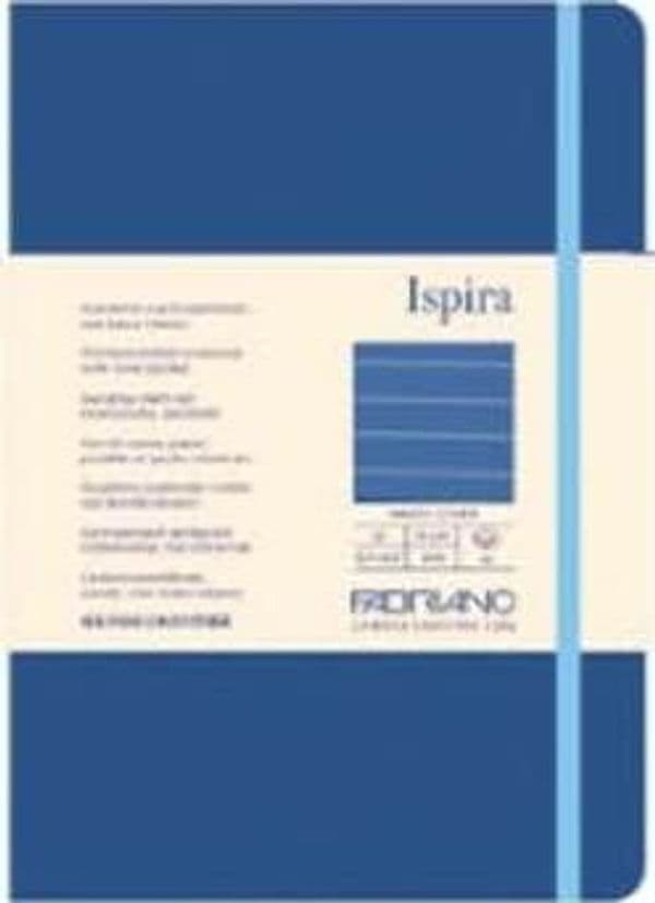 Taccuino Ispira - con elastico - copertina rigida - A5 - 96 fogli - righe - blu royal - Fabriano Cancelleria e prodotti per ufficio/Carta blocchi e quaderni/Blocchi appunti taccuini e diari/Blocchi appunti e taccuini Eurocartuccia - Pavullo, Commerciovirtuoso.it