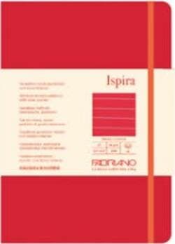 Taccuino Ispira - con elastico - copertina rigida - A5 - 96 fogli - righe - rosso - Fabriano Cancelleria e prodotti per ufficio/Carta blocchi e quaderni/Blocchi appunti taccuini e diari/Blocchi appunti e taccuini Eurocartuccia - Pavullo, Commerciovirtuoso.it