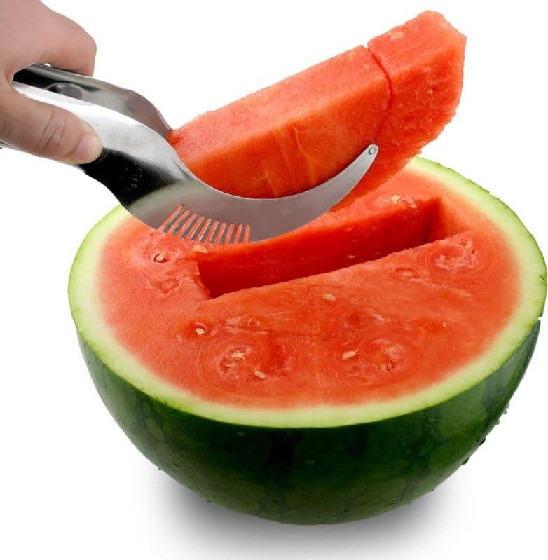 TAGLIA AFFETTA E SERVI ANGURIA FETTA MELONE CANTALUPO IN ACCIAIO INOX Casa e cucina/Utensili da cucina/Affettaverdure e mandolini da cucina Trade Shop italia - Napoli, Commerciovirtuoso.it