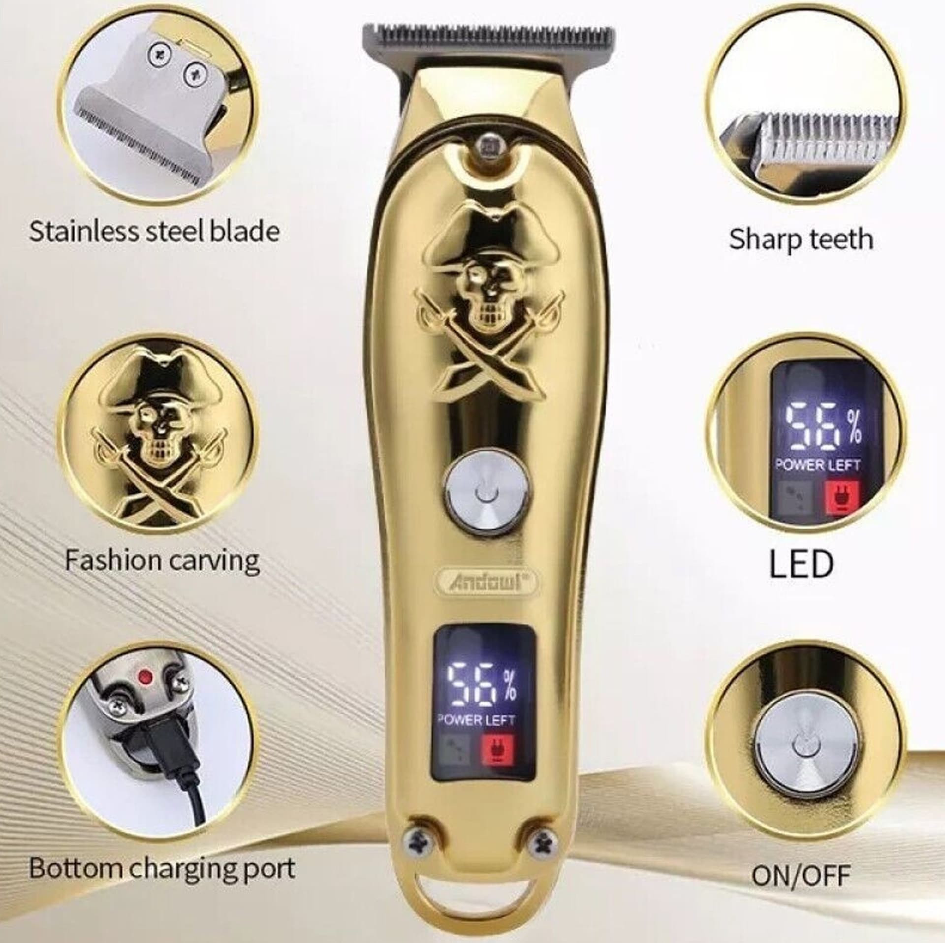 Taglia Capelli Professionale Rasoio Elettrico Regola Barba 3 Pettini Usb Q-tf53 Salute e cura della persona/Rasatura epilazione e rimozione peli/Regolabarba tagliacapelli e rasoi per il corpo/Tagliacapelli Trade Shop italia - Napoli, Commerciovirtuoso.it