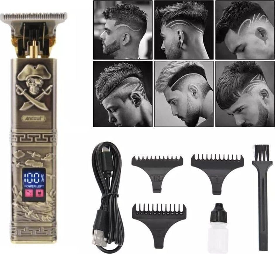 Taglia Capelli Rasoio Elettrico Regola Barba 3 Pettini Ricaricabile Usb Q-tf51 Salute e cura della persona/Rasatura epilazione e rimozione peli/Regolabarba tagliacapelli e rasoi per il corpo/Rasoi multifunzione e kit Trade Shop italia - Napoli, Commerciovirtuoso.it