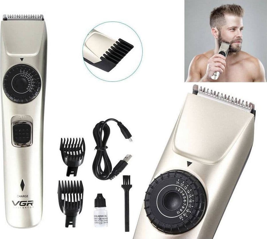 Taglia Capelli Tagliacapelli Rasoio Regola Barba Ricaricabile Vgr V-031 Salute e Bellezza > Depilazione e rasatura > Rasoi e Tagliacapelli Trade Shop italia - Napoli, Commerciovirtuoso.it