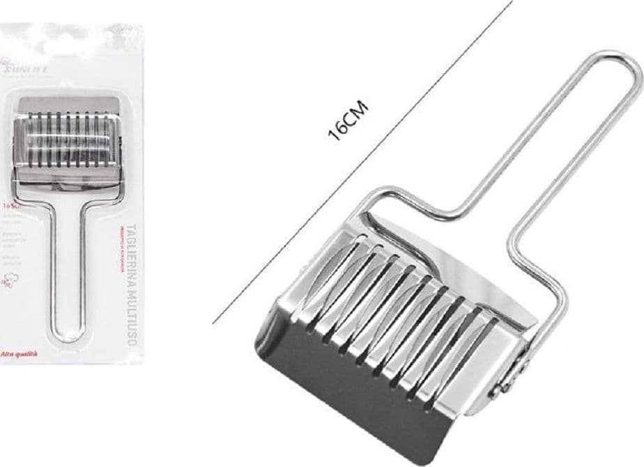 Tagliapasta Taglierina Multiuso In Acciaio Inox Rullo Utensile Cucina 16cm 50458 Casa e cucina/Teglie da forno e accessori per pasticceria/Accessori e utensili per pasticceria/Rotelle per pasticceria Trade Shop italia - Napoli, Commerciovirtuoso.it