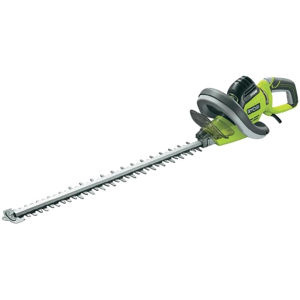 Tagliasiepi-Elettrico-Ryobi-Rht5555rs-550w-Lama-55cm-Taglio-26mm-Rotante