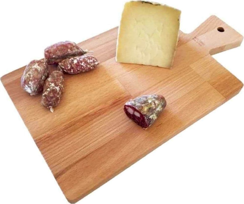 Tagliere Vassoio Piano Di Lavoro In Legno Di Faggio Con Manico 41x23cm Cucina Casa, arredamento e bricolage > Cucina > Taglieri Trade Shop italia - Napoli, Commerciovirtuoso.it