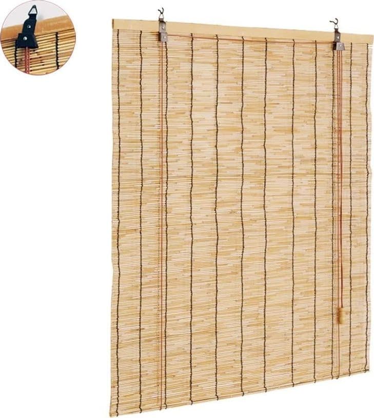 Tapparella Tenda Arella Avvolgibile In Listelli Di Bamb? Naturale 100 X 180 Cm Articoli da Giardino > Arredo giardino > Prodotti Da Esterno Trade Shop italia - Napoli, Commerciovirtuoso.it