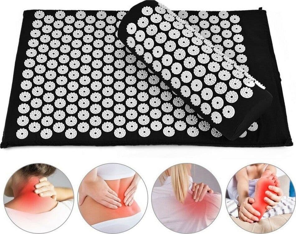 Tappetino Agopressione Agopuntura Tappeto Chiodato Fitness Yoga 60 X 40 Cm Salute e Bellezza > Altro bellezza e salute Trade Shop italia - Napoli, Commerciovirtuoso.it