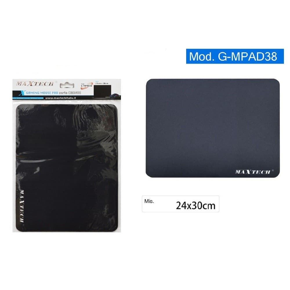 Tappetino Gaming Mouse Pad Tappeto Per Pc Antiscivolo Poggiapolso Nero G-mpad38 Informatica e Videogiochi > Accessori PC > Mouse e Tastiere PC Trade Shop italia - Napoli, Commerciovirtuoso.it
