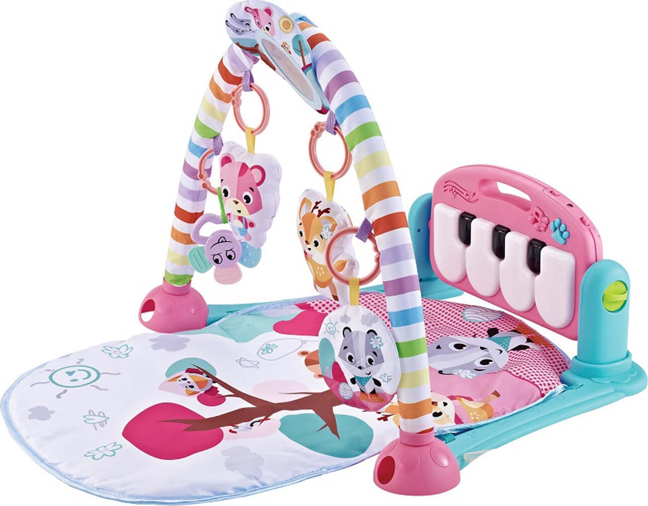 Tappetino Kikkaboo Piano Pink Forest Giochi e giocattoli/Puzzle/Tappetini puzzle La Casa Del Bebè - Napoli, Commerciovirtuoso.it
