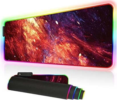 Tappetino Per Mouse Da Gaming Cmhoo 10 Modalità Di Illuminazione Colorata Con Base In Gomma Antiscivolo Superficie Ultra Liscia E Fibra Superfine 800x300x3 Mm Elettronica/Informatica/Accessori/Tastiere Mouse e periferiche di input/Accessori per tastiere e Mouse/Tappetini per il Mouse BBuy - Battipaglia, Commerciovirtuoso.it
