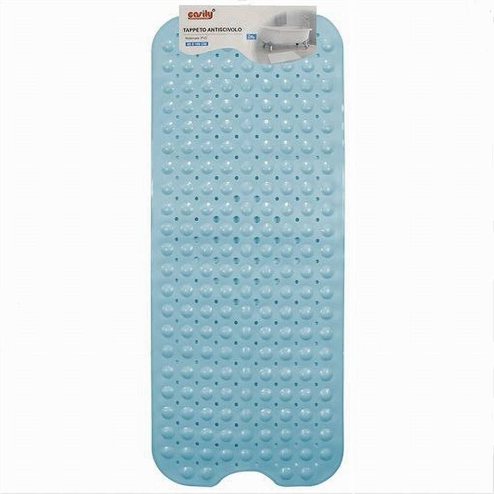 Tappetino Per Vasca Antiscivolo 100 X 40 Cm Tappeto Doccia In Pvc 79742 Azzurro Casa, arredamento e bricolage > Accessori Bagno > Tappeti Doccia Trade Shop italia - Napoli, Commerciovirtuoso.it