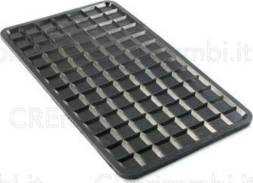 Tappetino-Poggiaferro-in-Gomma,-24-x-13.5-cm,-Nero