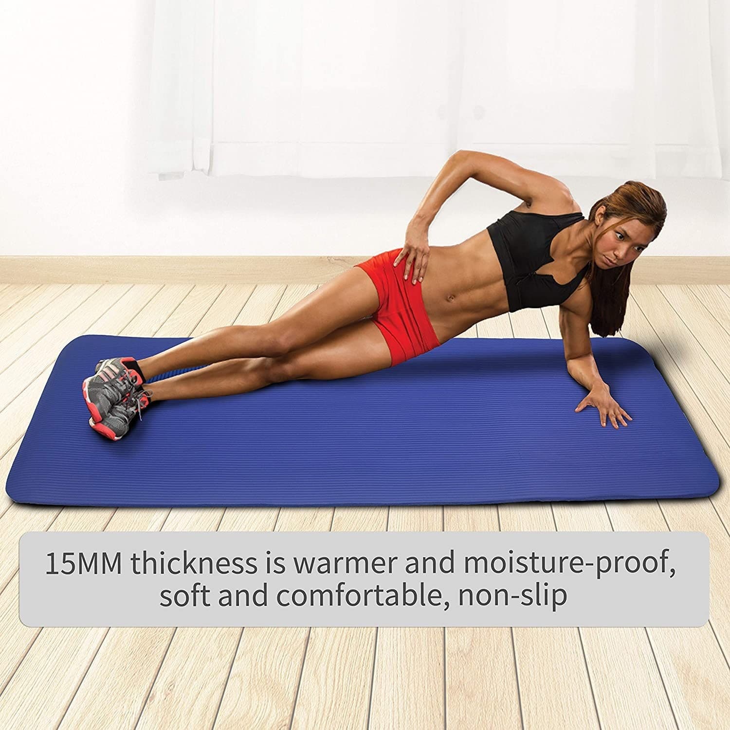 TAPPETINO TAPPETO YOGA PALESTRA 180X62 TAPPETO FITNESS ADDOMINALI AEROBICA
