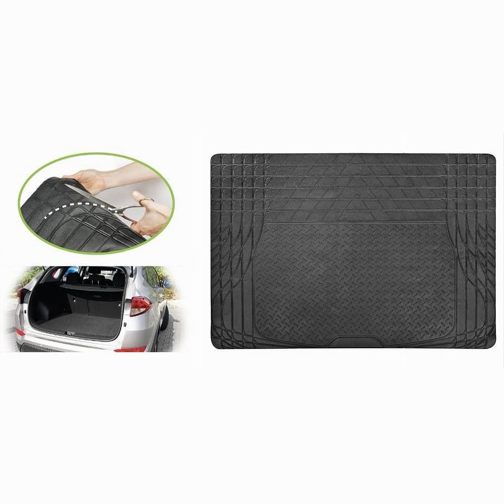 TAPPETINO UNIVERSALE PER BAULE COFANO BAGAGLIAIO AUTO RITAGLIABILE PVC MATS-12 in Fodere per sedili Trade Shop italia - Napoli, commercioVirtuoso.it