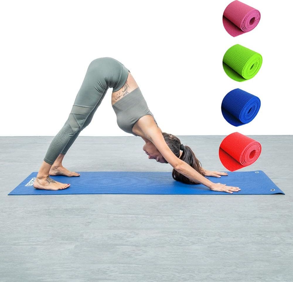 TAPPETINO YOGA IN PVC 61X173X0.3 CM TAPPETO AEROBICA FITNESS PILATES PALESTRA