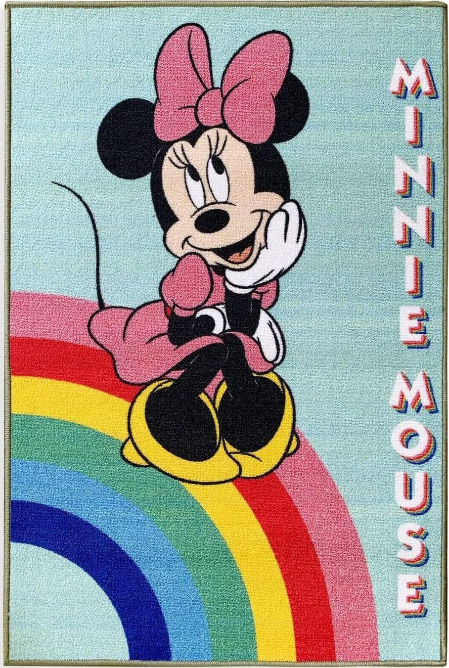 Tappeto Cameretta Antiscivolo Minnie mouse Disney 80×120 in Tappeti Falco Biancheria - Parete, commercioVirtuoso.it