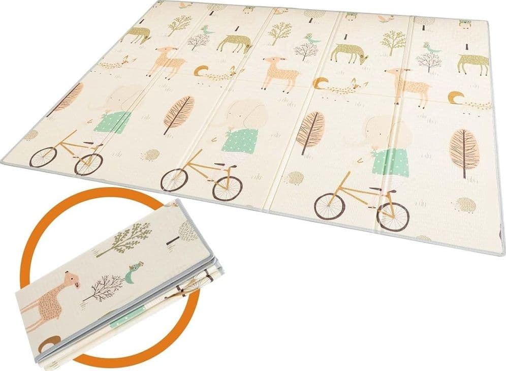 TAPPETO DA GIOCO PER BAMBINI NEONATO XPE SCHIUMA PIEGHEVOLE PORTABILE 150X200 CM in Tappetini gioco e palestrine Trade Shop italia - Napoli, commercioVirtuoso.it