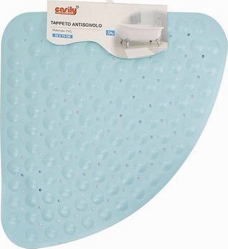 Tappeto Pvc Antiscivolo Triangolare Azzurro Per Vasca Bagno Doccia 50x70cm 79736 Casa, arredamento e bricolage > Accessori Bagno > Tappeti Doccia Trade Shop italia - Napoli, Commerciovirtuoso.it
