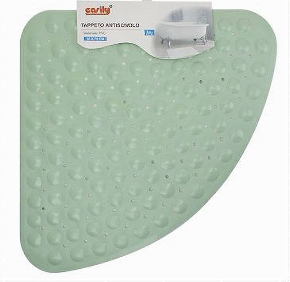 Tappeto Pvc Antiscivolo Triangolare Verde Per Vasca Bagno Doccia 50 X 70cm 79734 Casa, arredamento e bricolage > Accessori Bagno > Tappeti Doccia Trade Shop italia - Napoli, Commerciovirtuoso.it