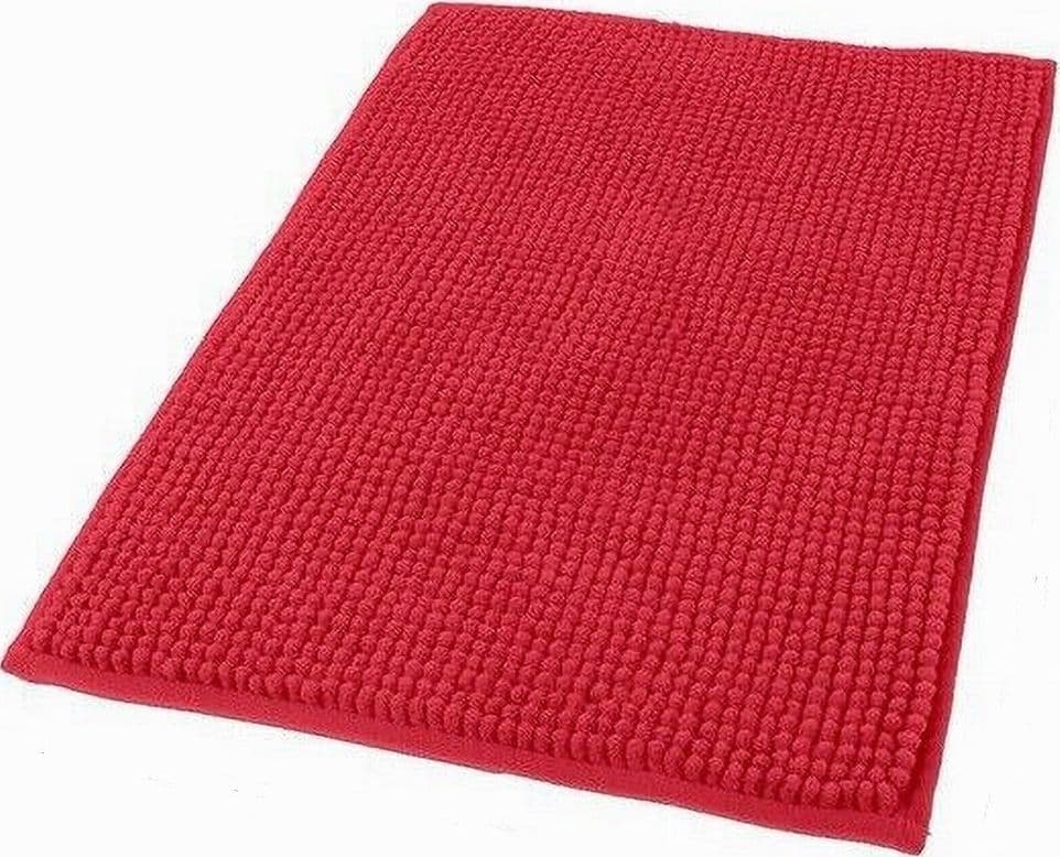 TAPPETO TAPPETINO ANTISCIVOLO PER BAGNO ARREDO 45 X 75 CM ROSSO IN TESSUTO 69908 in Tappetini per il bagno Trade Shop italia - Napoli, commercioVirtuoso.it