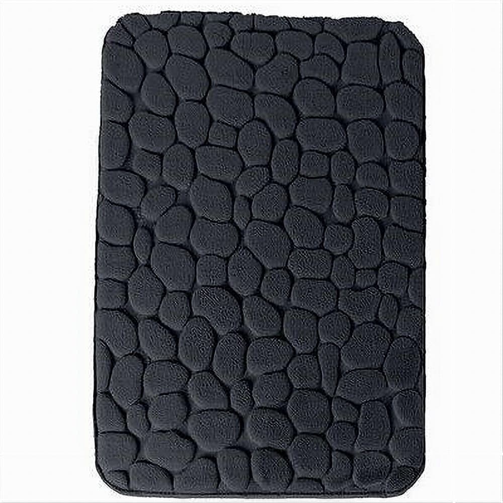 TAPPETO TAPPETINO IN TESSUTO PER BAGNO ARREDO 45X75 CM EFFETTO SASSI NERO 69770 in Tappetini per il bagno Trade Shop italia - Napoli, commercioVirtuoso.it