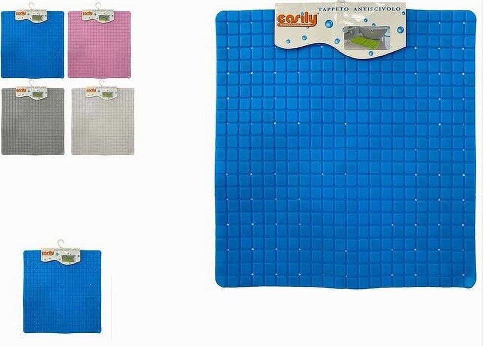 TAPPETO TAPPETINO PVC ANTISCIVOLO QUADRATO PER VASCA BAGNO DOCCIA 50X50 CM 59321 in Tappetini Trade Shop italia - Napoli, commercioVirtuoso.it