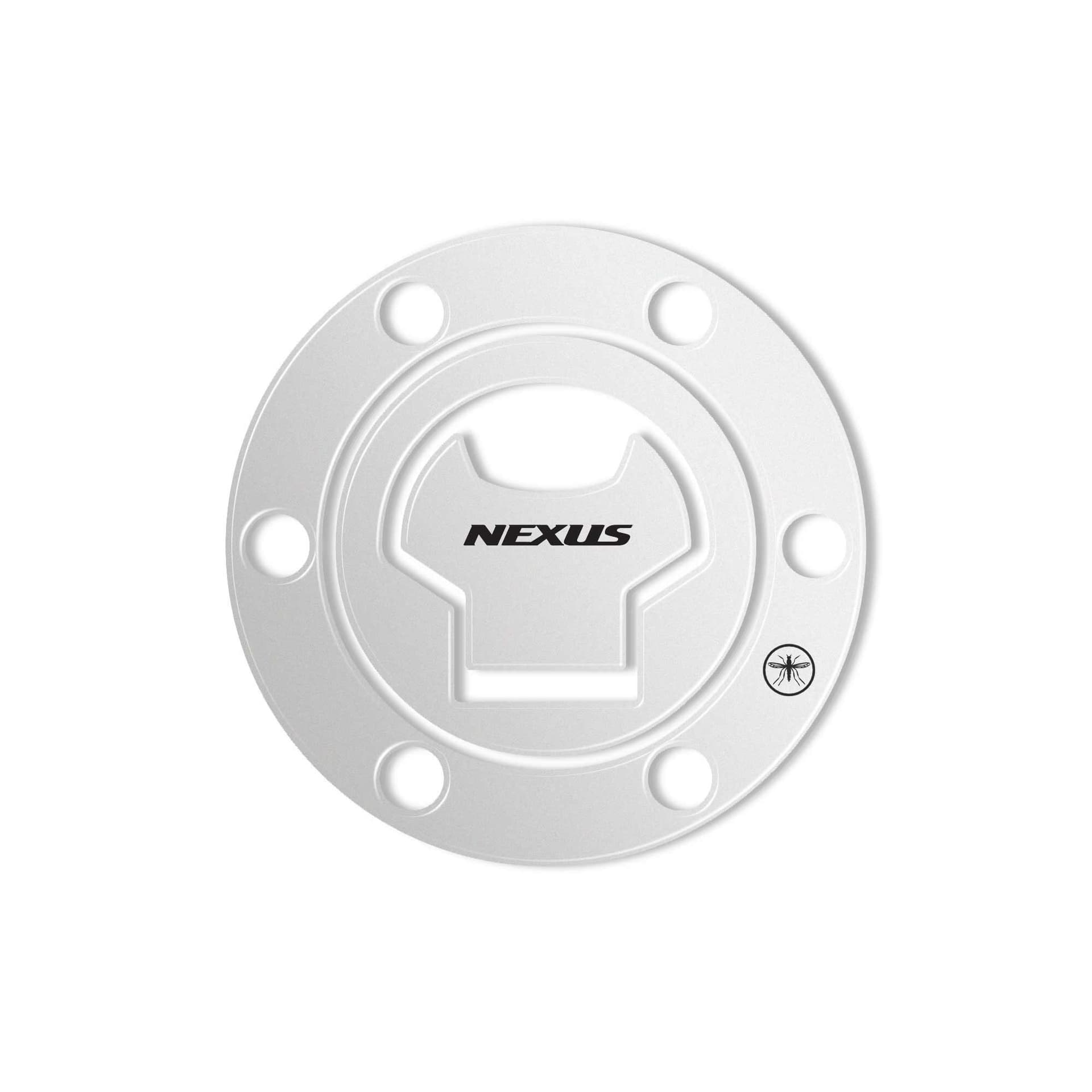 Tappo-ADESIVI-3D-ARGENTO-PROTEZIONE-SERBATOIO-x-Scooter-GILERA-NEXUS-dal-2008