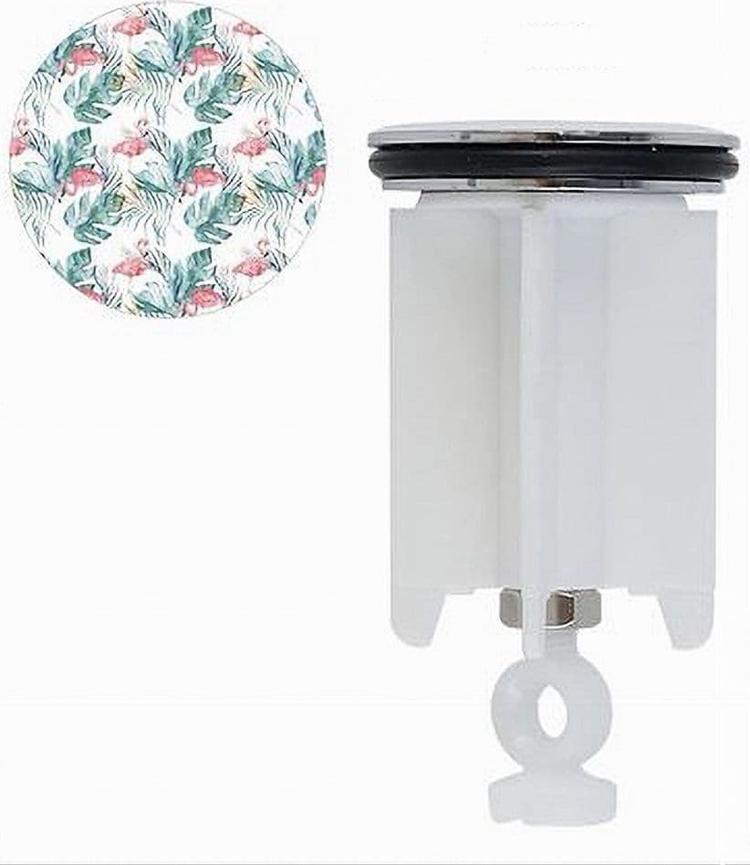 TAPPO LAVANDINO BAGNO LAVABO BIDET UNIVERSALE 40MM CON MOTIVO FENICOTTERI 87273 in Tappi Trade Shop italia - Napoli, commercioVirtuoso.it