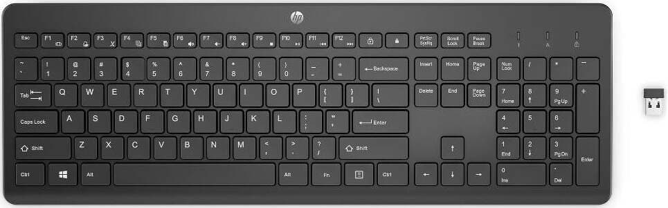 Tastiera computer 230 Black 3L1E7AA Elettronica/Informatica/Accessori/Tastiere Mouse e periferiche di input/Tastiere Scontolo.net - Potenza, Commerciovirtuoso.it