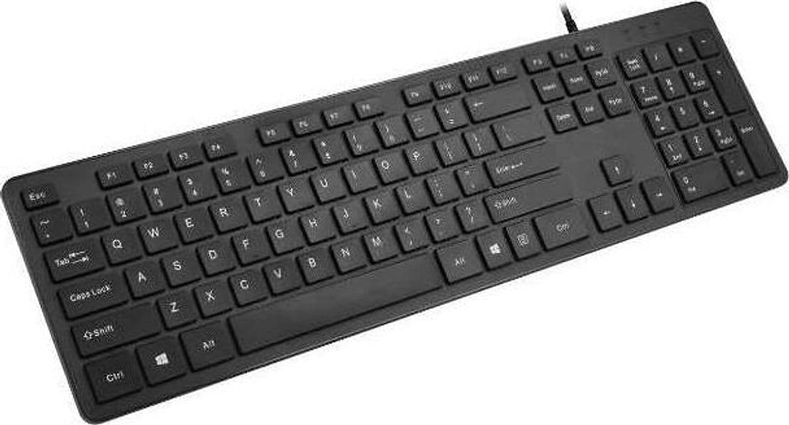Tastiera Pc Usb Wired Digitazione Silenziosa Tastiera Nera per Computer Elettronica/Informatica/Accessori/Tastiere Mouse e periferiche di input/Tastiere BBuy - Battipaglia, Commerciovirtuoso.it