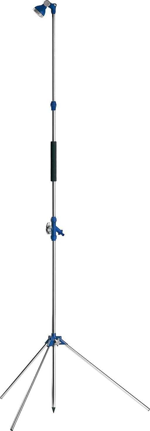 Tatay-51501---Doccia-da-giardino-con-treppiedi,-86-x-74,5-x-170-cm,-colore-cromato