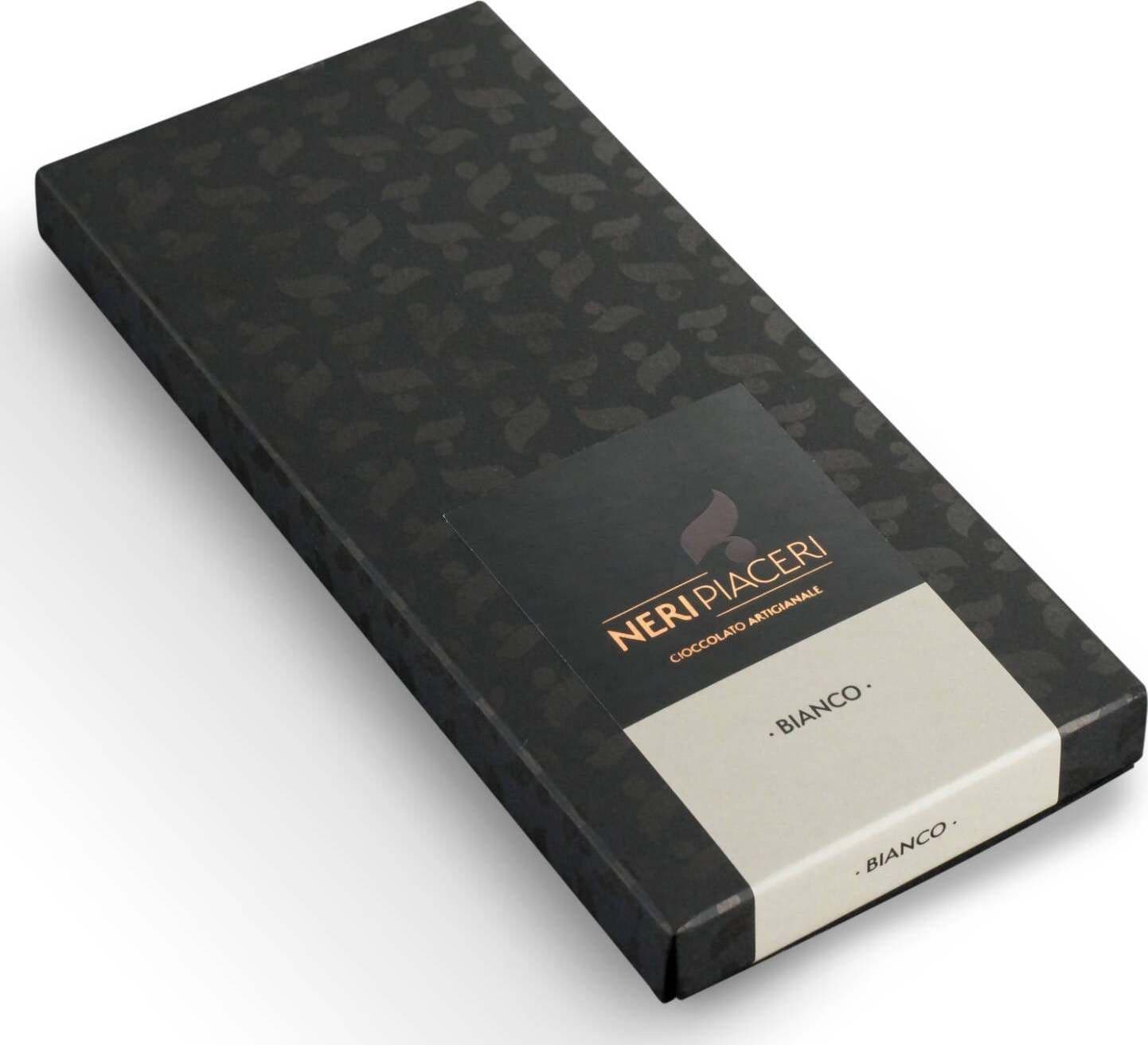 Tavoletta Al Cioccolato Bianco 100gr Neri Piaceri Cioccolato Artigianale Alimentari e cura della casa/Snack dolci e salati/Cioccolata/Barrette/Tavolette Neri Piaceri - Cavezzo, Commerciovirtuoso.it